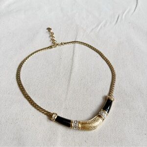 Christian Dior 1980s Vintage Choker Chain Necklace